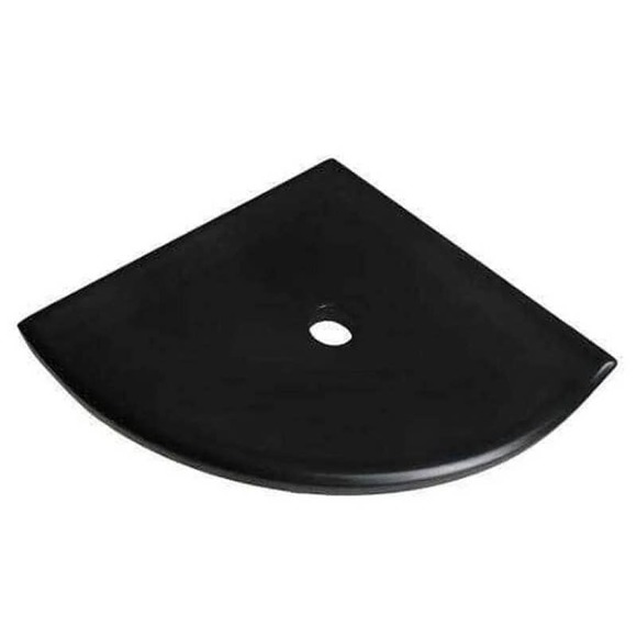 Jeffrey Court After Dark Black 7.5 In. X 7.5 In. Matte Resin Wall -Free Shipping - Picture 1 of 5